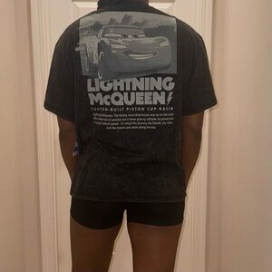 lightning mcqueen graphic tee